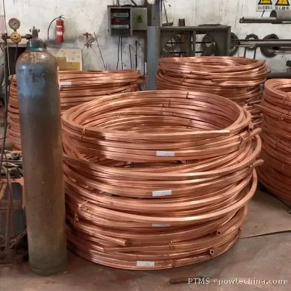Copper Pipe for Coil – PTMS magnetic separator photo