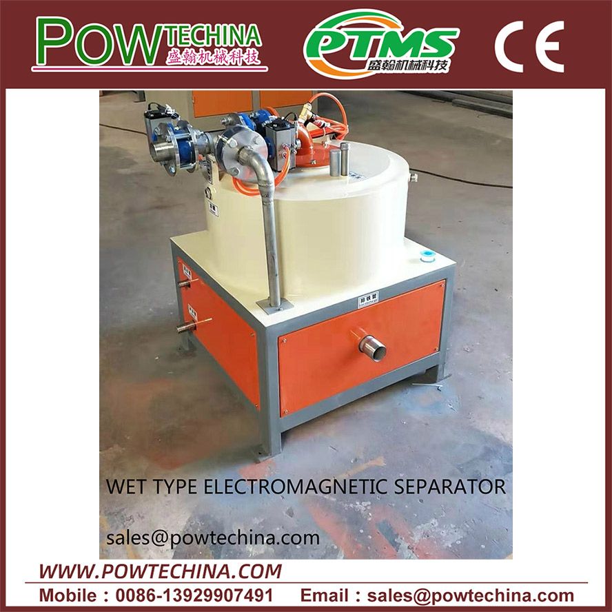 CHINA Slurry Electromagnetic Separator 8000 gs for ceramic glaze – PTMS project photo