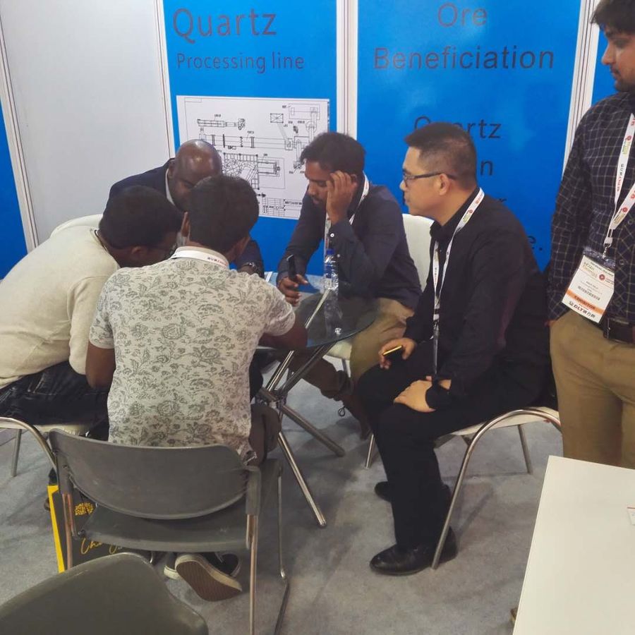 The exhibition in India – PTMS project photo